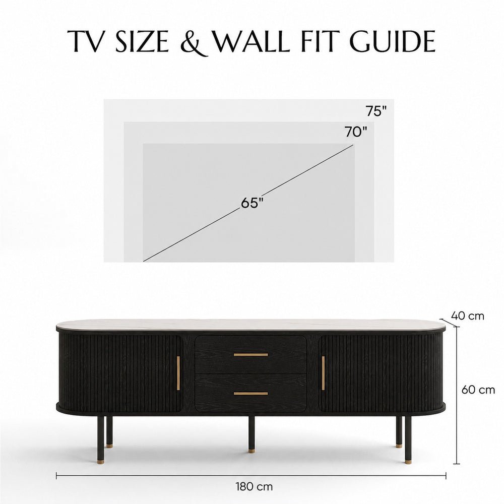 Eos Mid-Century Modern TV Stand - Exclusivia