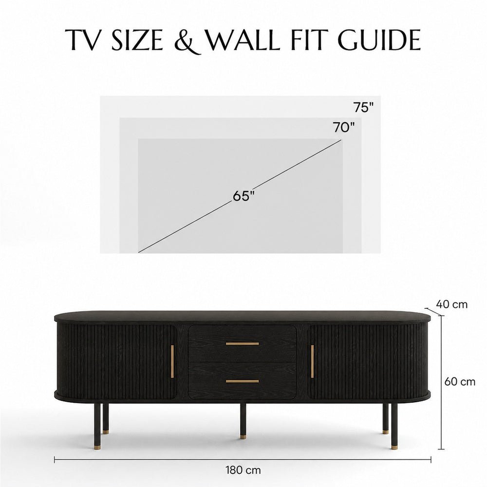 Eos Mid-Century Modern TV Stand - Exclusivia