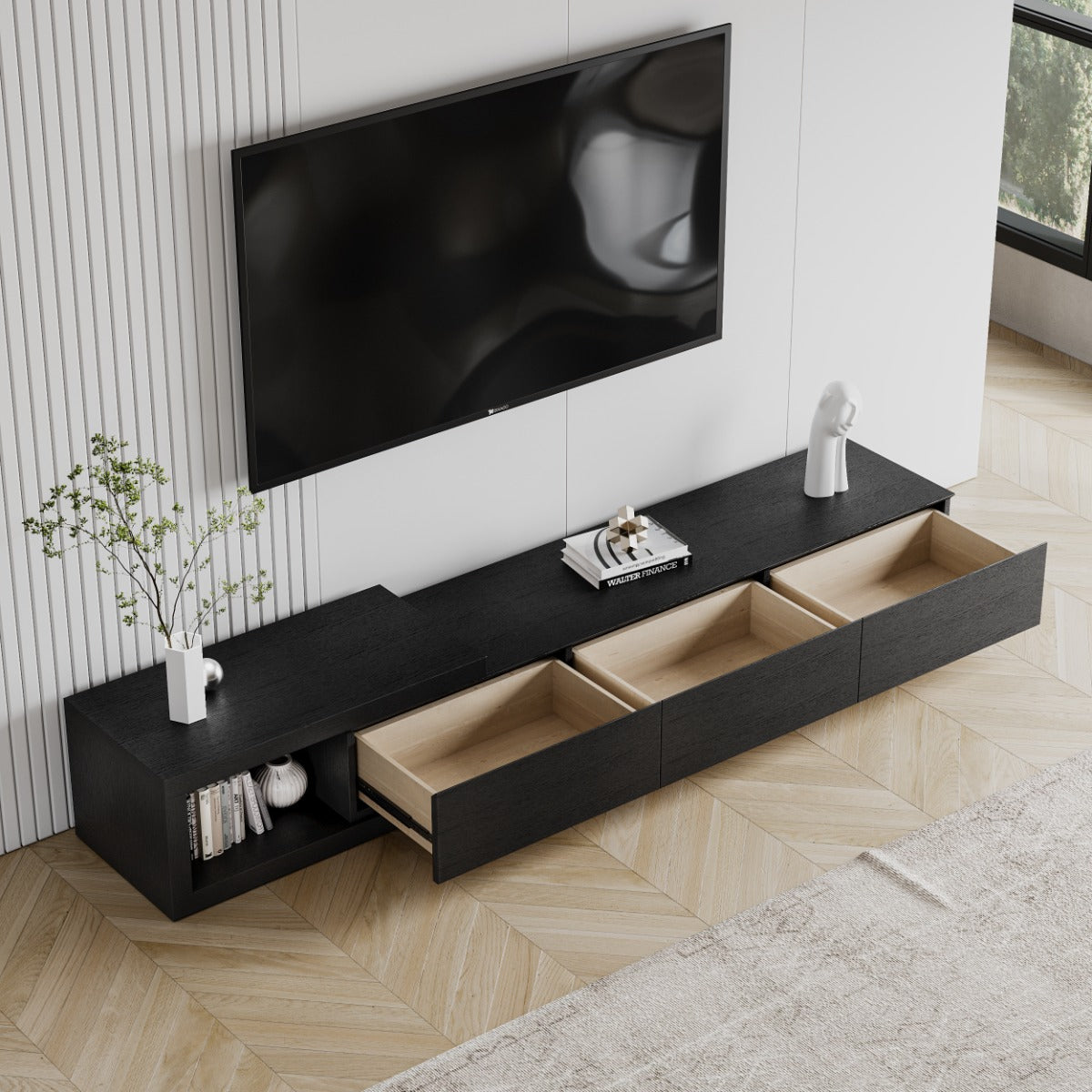Soltera 155–238 cm Retractable Media Console