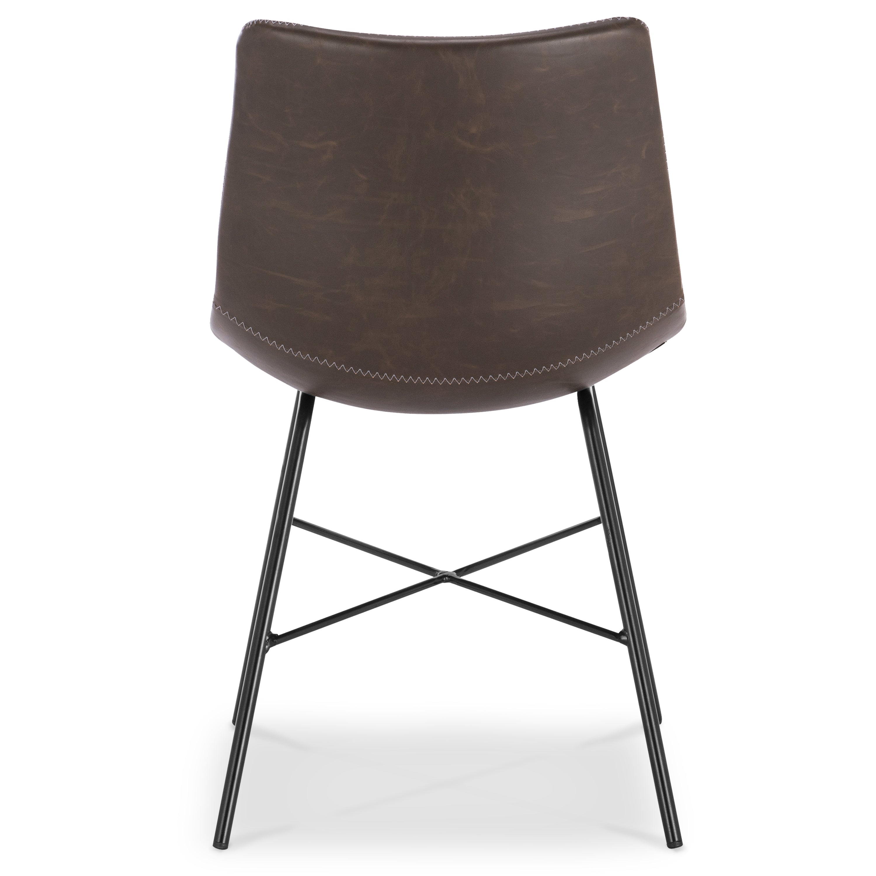 PAXLEY Vegan Leather Dining Chair Set of 2