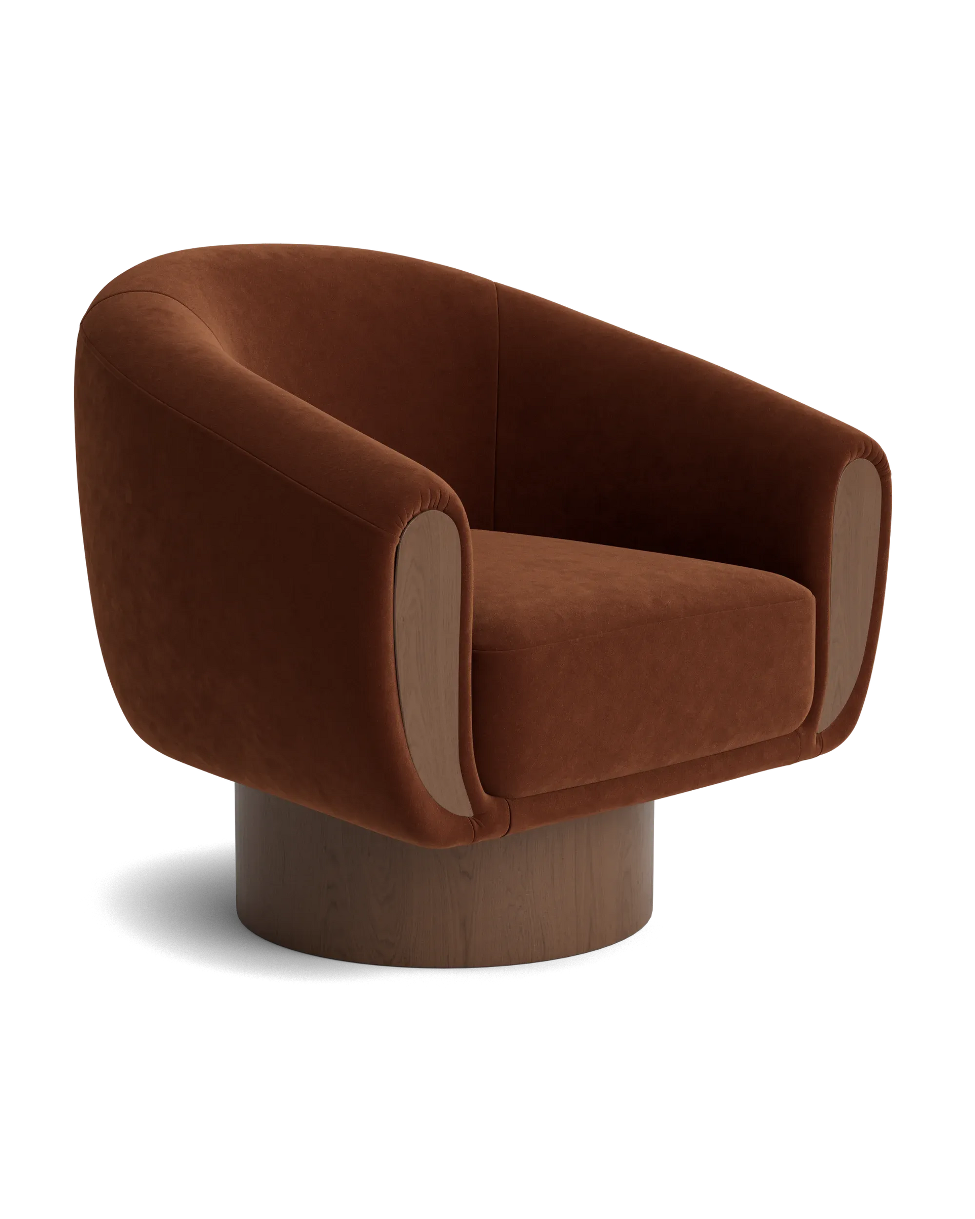 Caldera Swivel Armchair, 87 cm