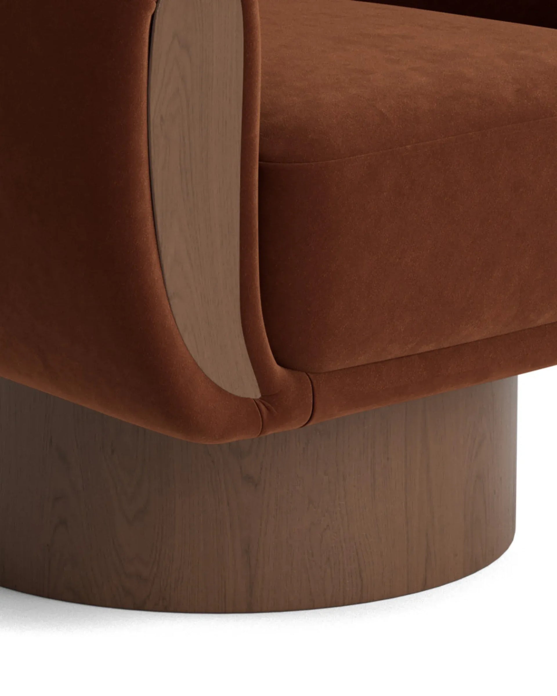 Caldera Swivel Armchair, 87 cm