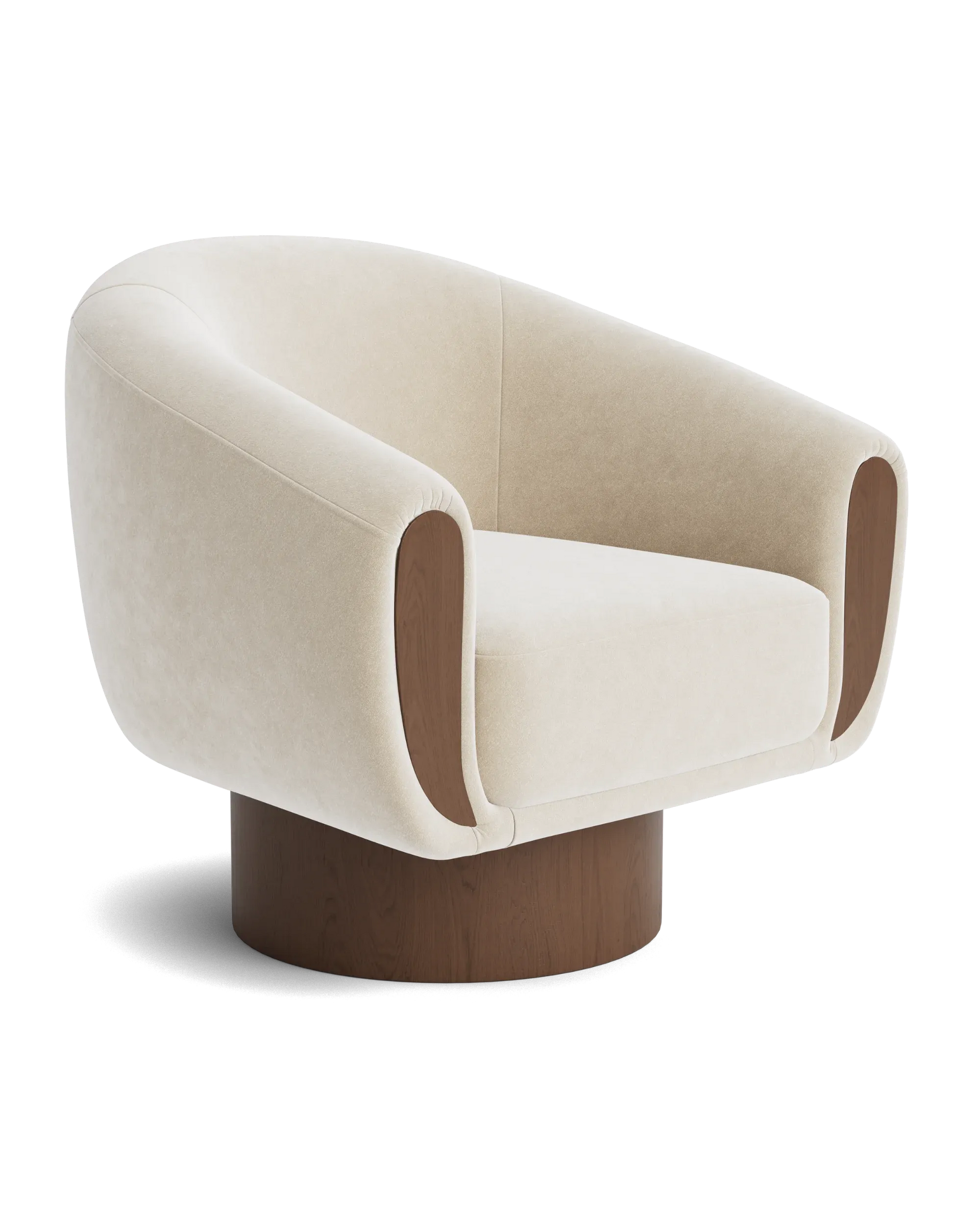 Caldera Swivel Armchair, 87 cm
