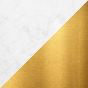 White & Gold