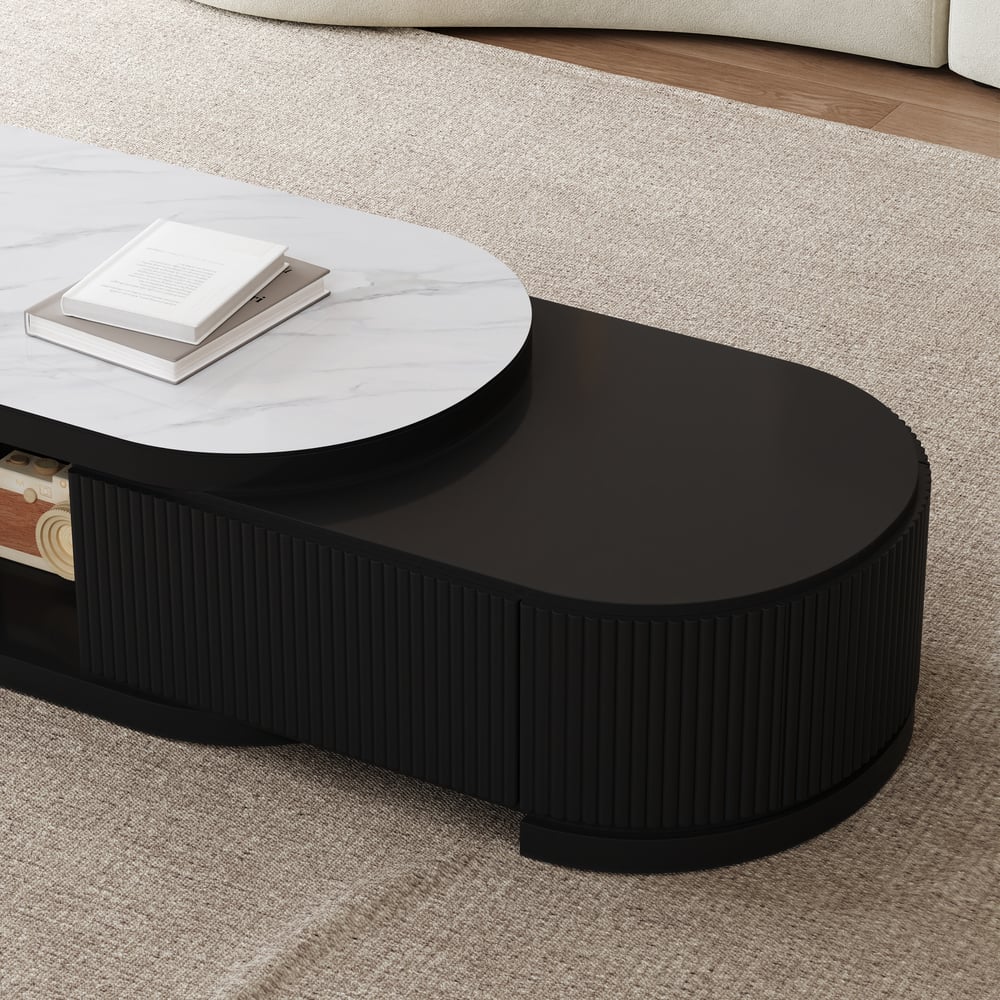 Nova Stone-Top Modular TV Console