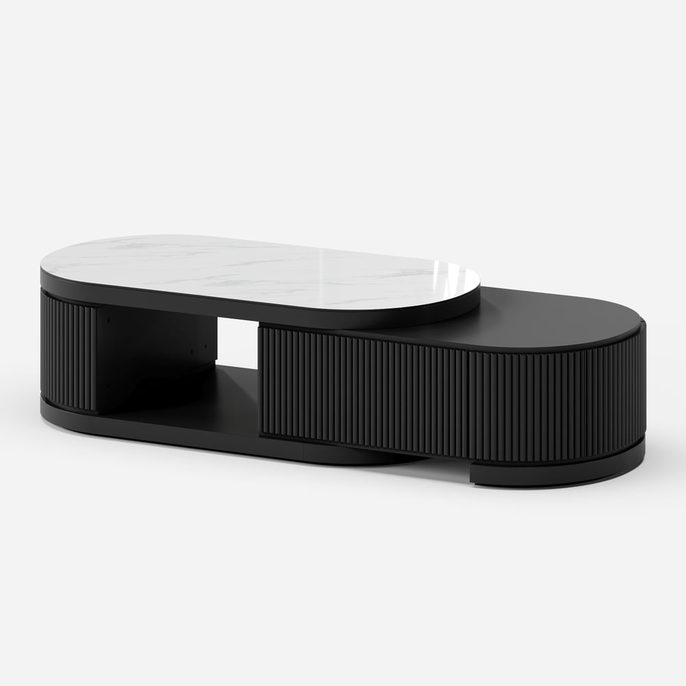 Nova Stone-Top Modular TV Console