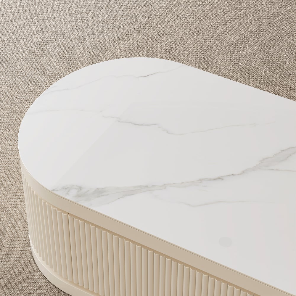 Nova Stone-Top Modular TV Console