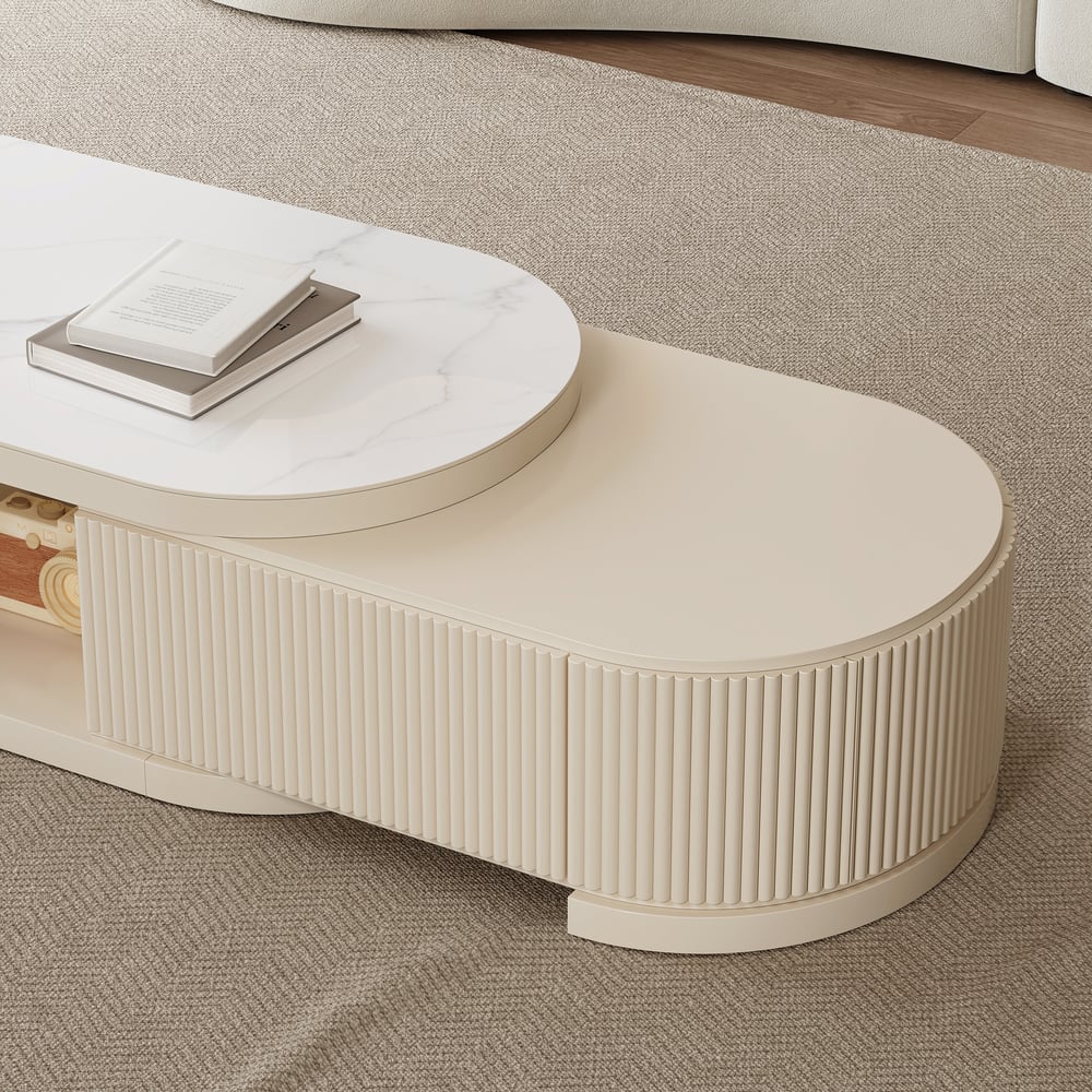 Nova Stone-Top Modular TV Console