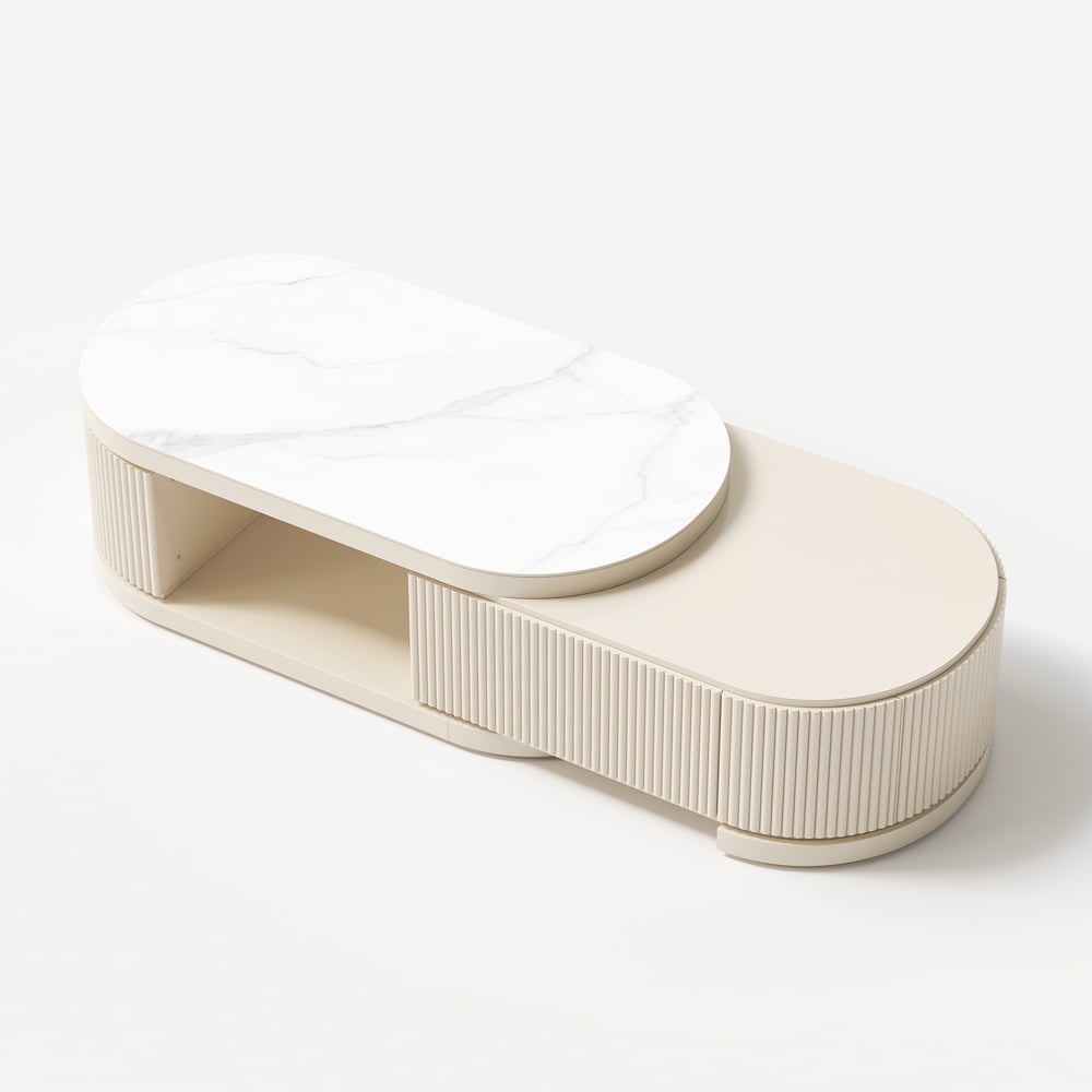 Nova Stone-Top Modular TV Console