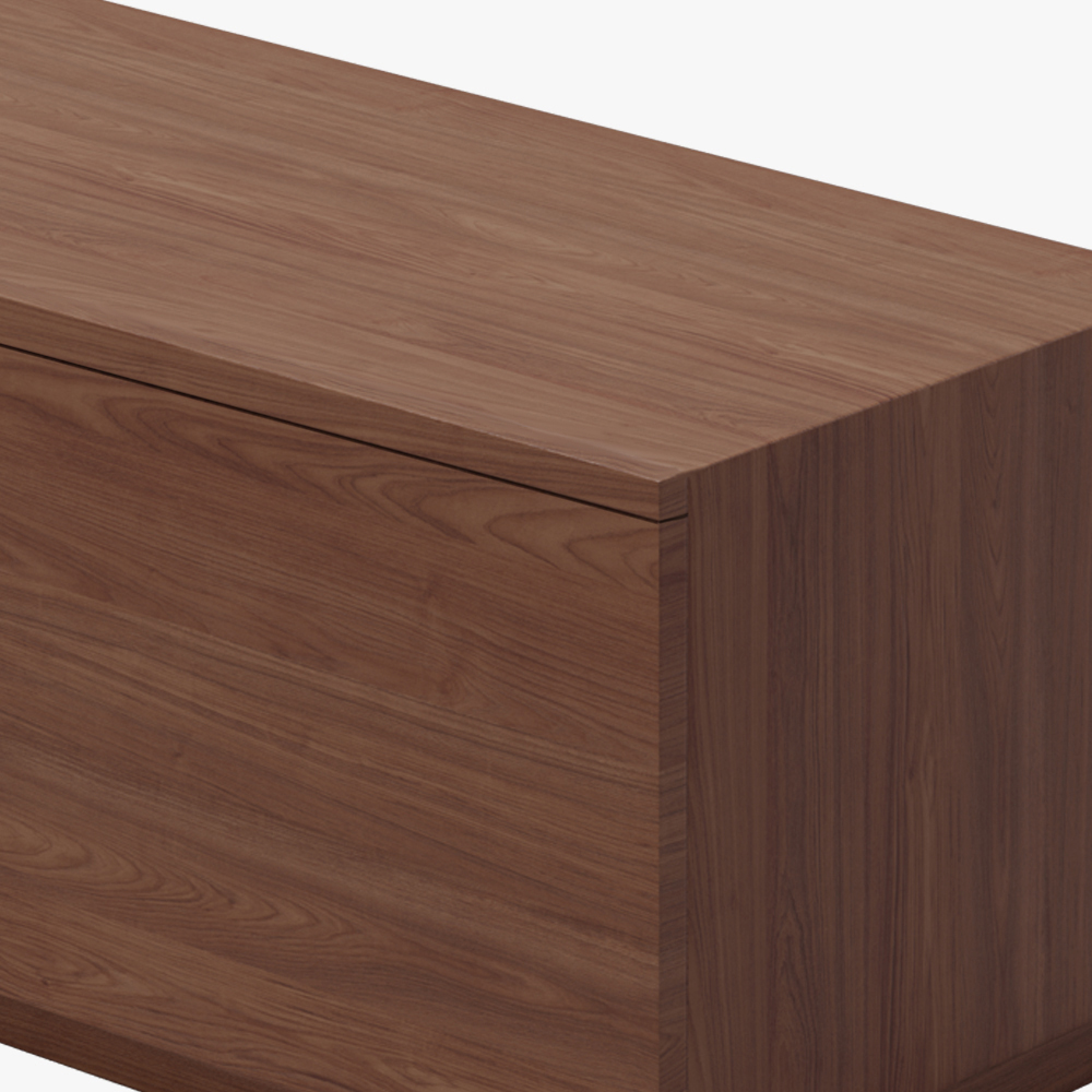 Odinor Walnut Media Console