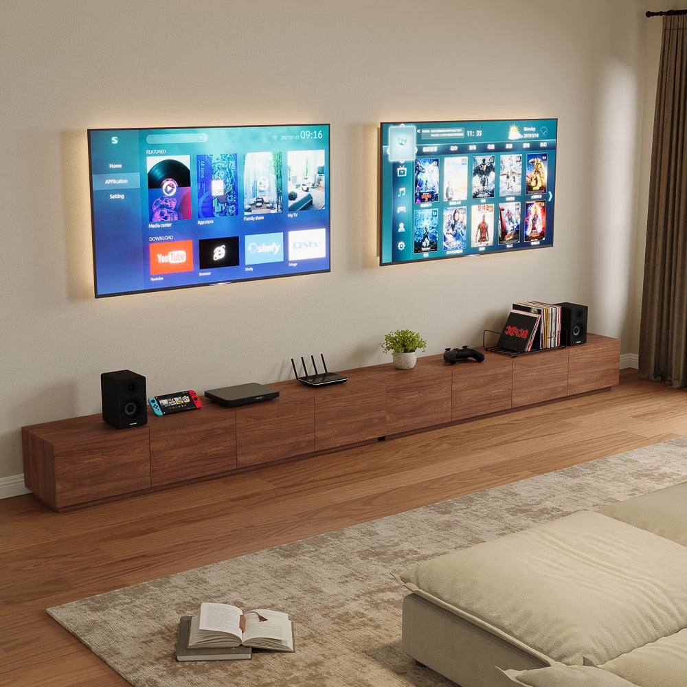 Odinor Walnut Media Console