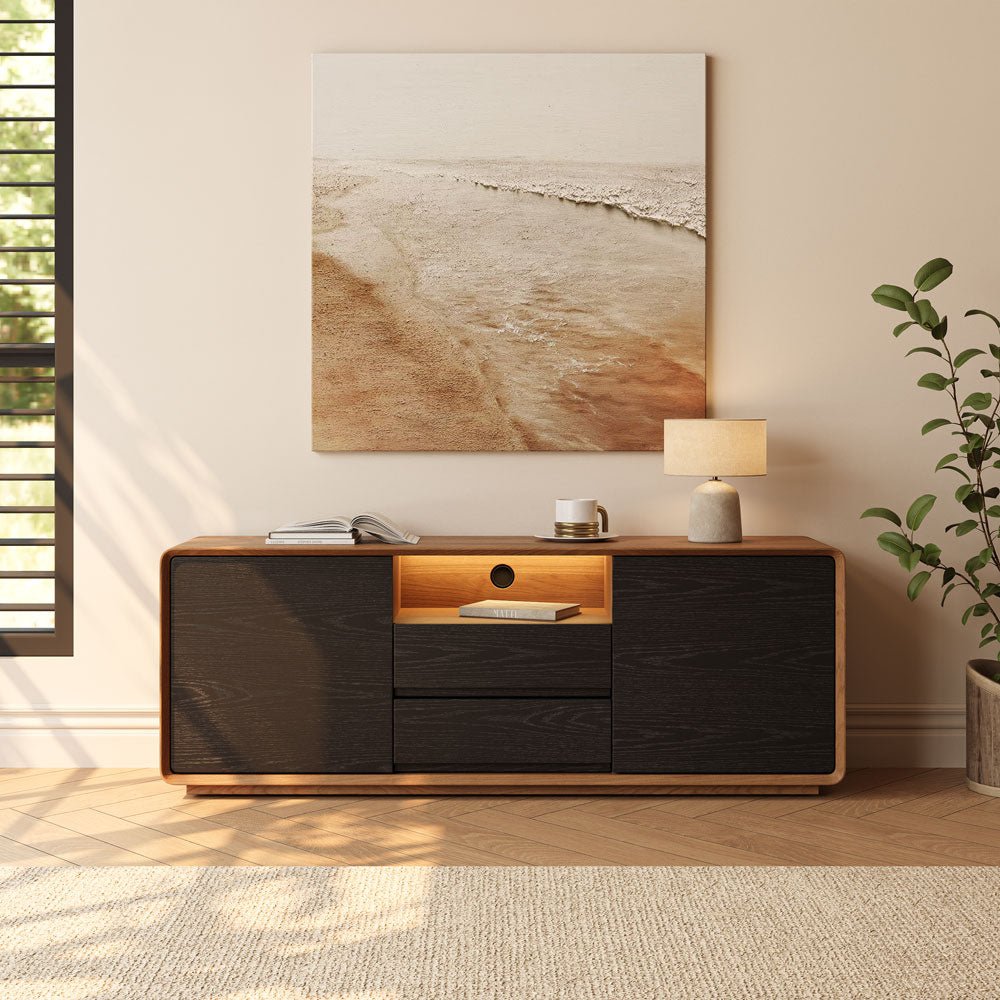 Aldren 140 cm Tall TV Stand - Exclusivia