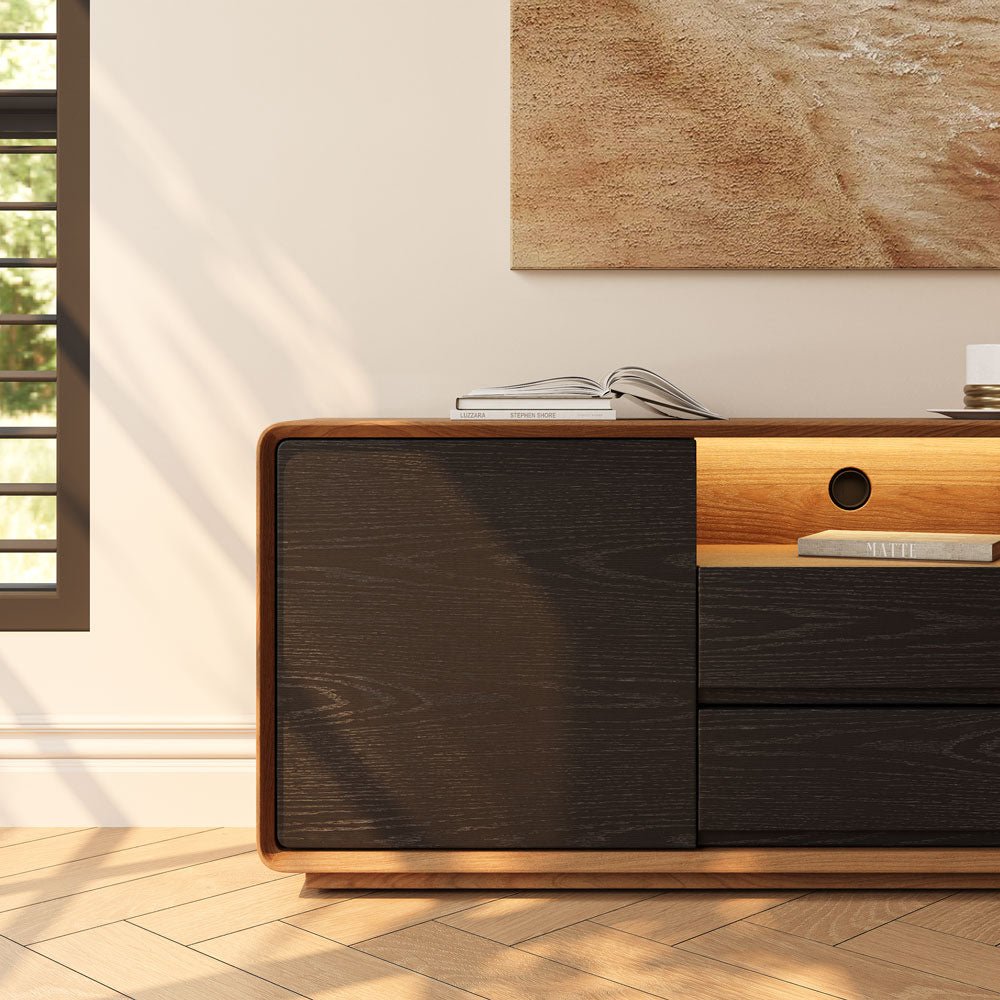 Aldren 140 cm Tall TV Stand - Exclusivia