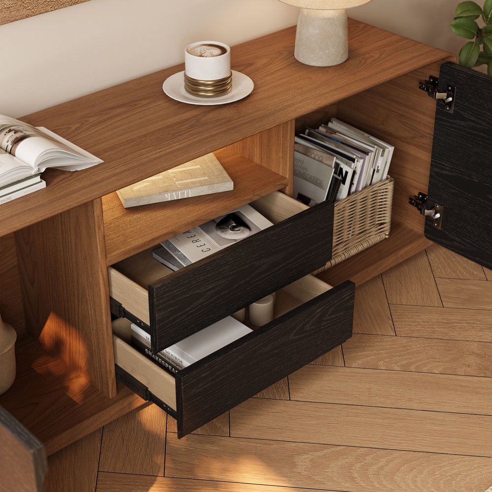 Aldren 140 cm Tall TV Stand - Exclusivia