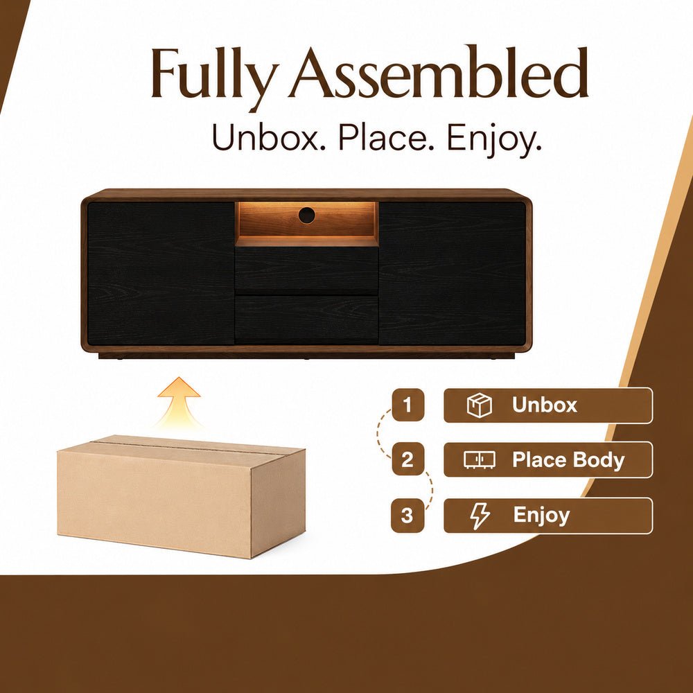Aldren 140 cm Tall TV Stand - Exclusivia
