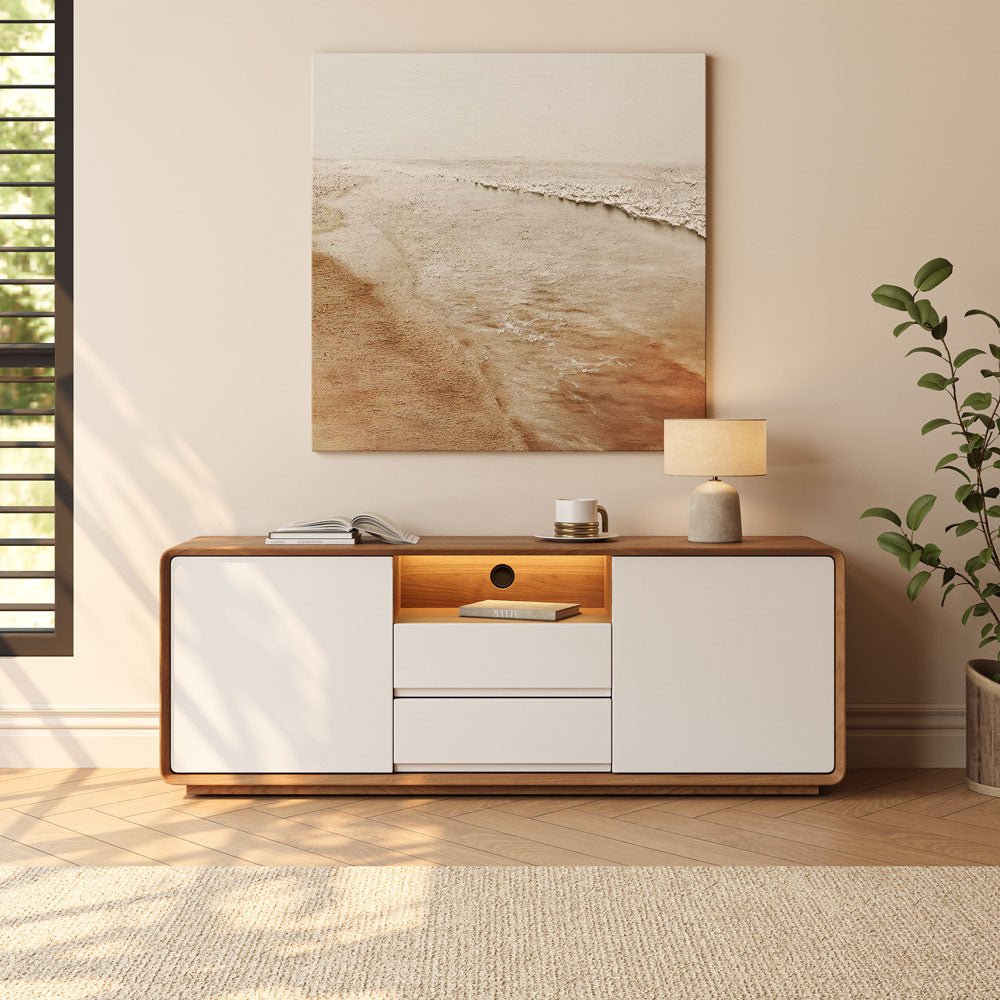 Aldren 140 cm Tall TV Stand - Exclusivia