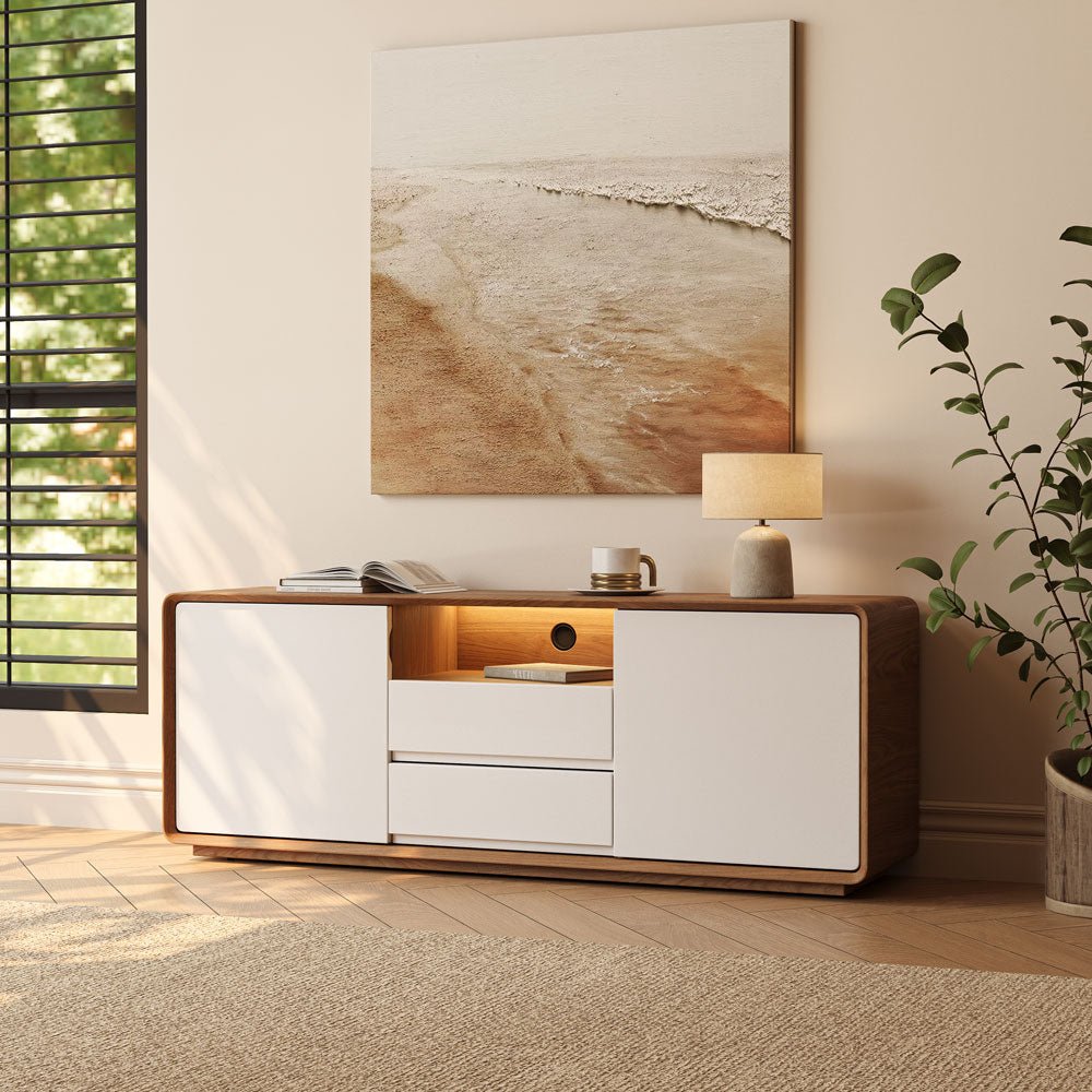 Aldren 140 cm Tall TV Stand - Exclusivia
