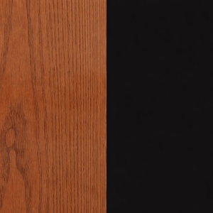 Dark Wood & Black