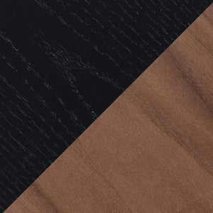 Dark Wood & Black