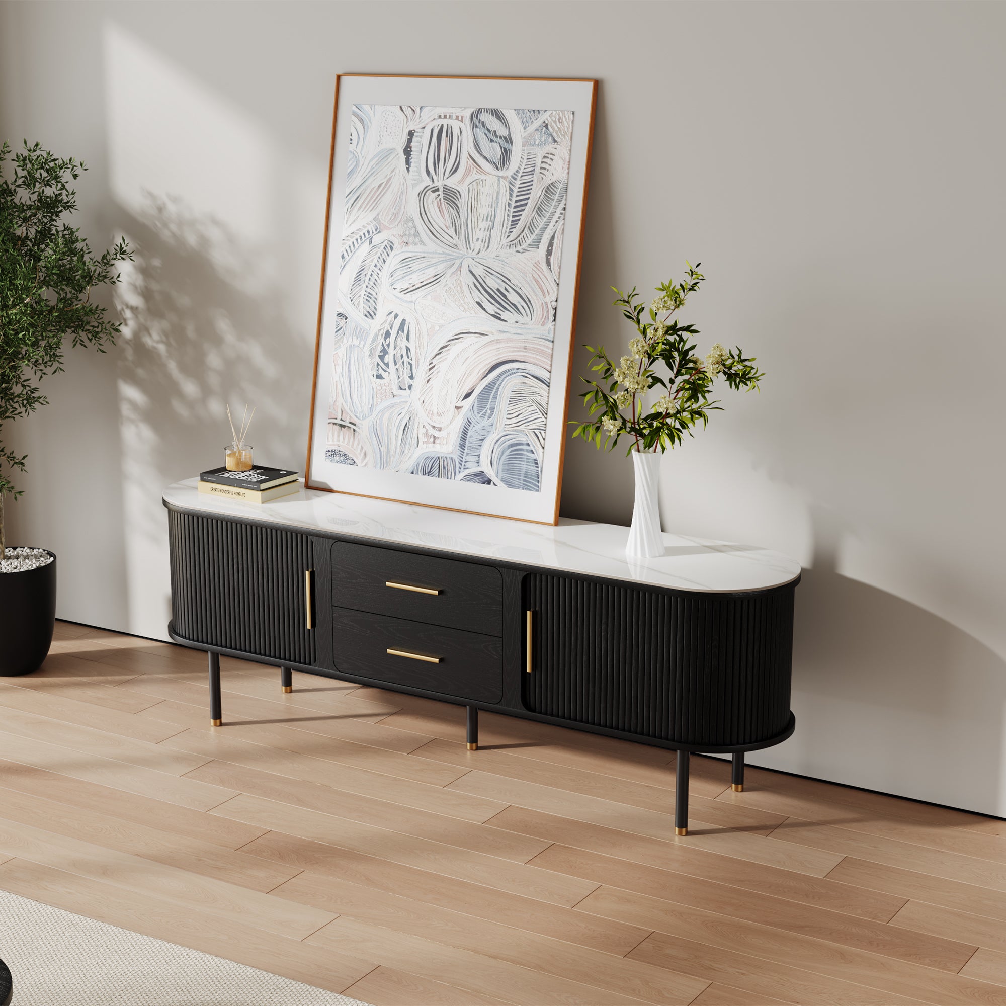 Eos Mid-Century Modern TV Stand