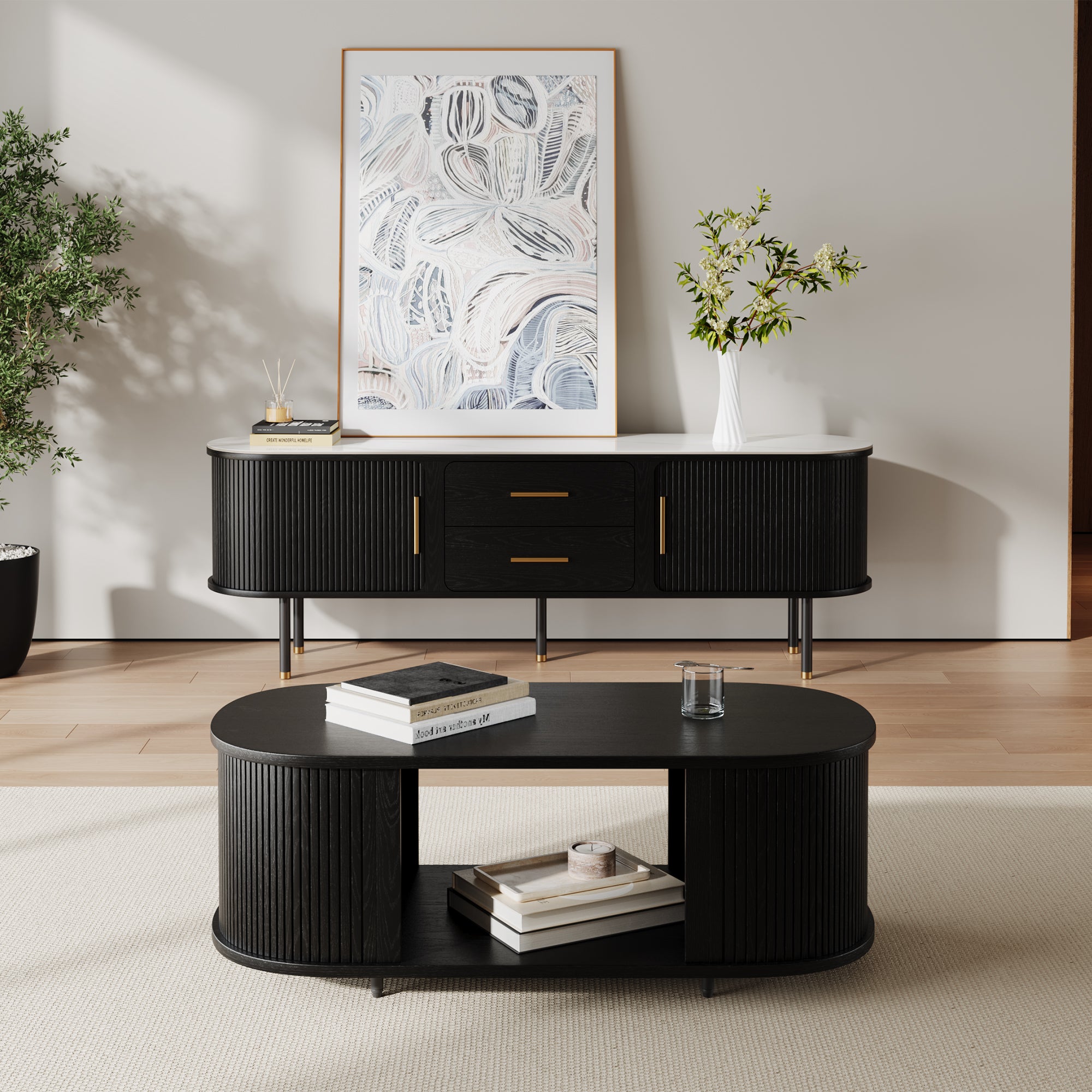 Eos Mid-Century Modern TV Stand