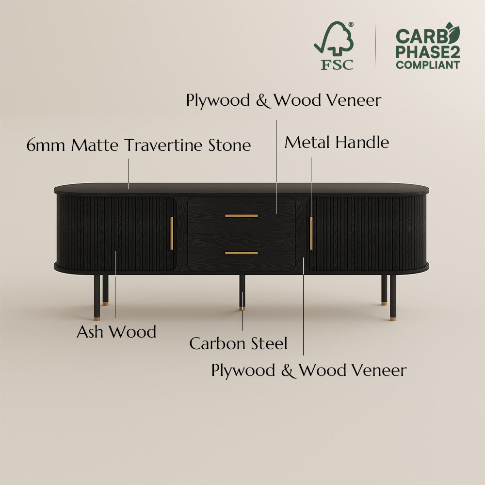 Eos Mid-Century Modern TV Stand