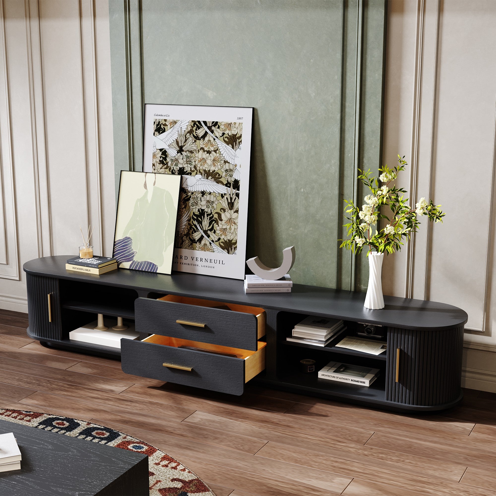 Eos Mid-Century Modern TV Stand