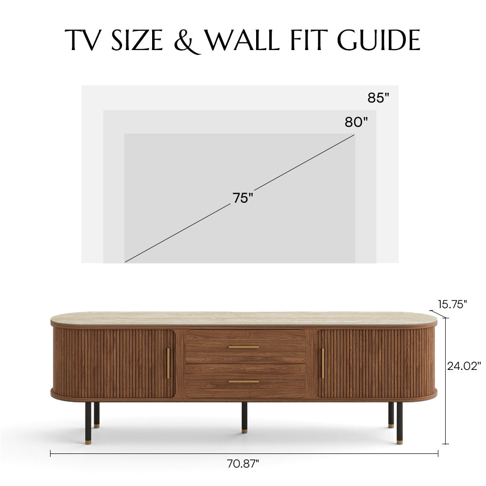 Eos Mid-Century Modern TV Stand
