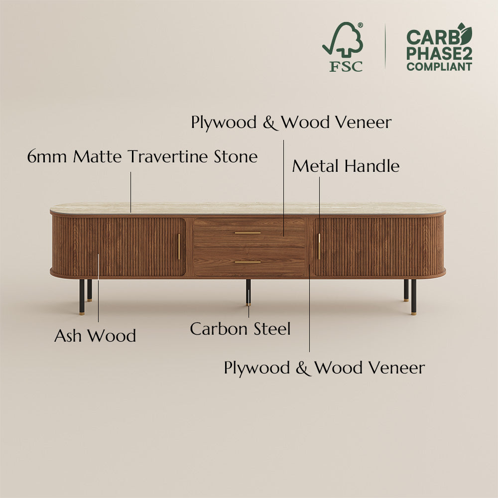 Eos Mid-Century Modern TV Stand