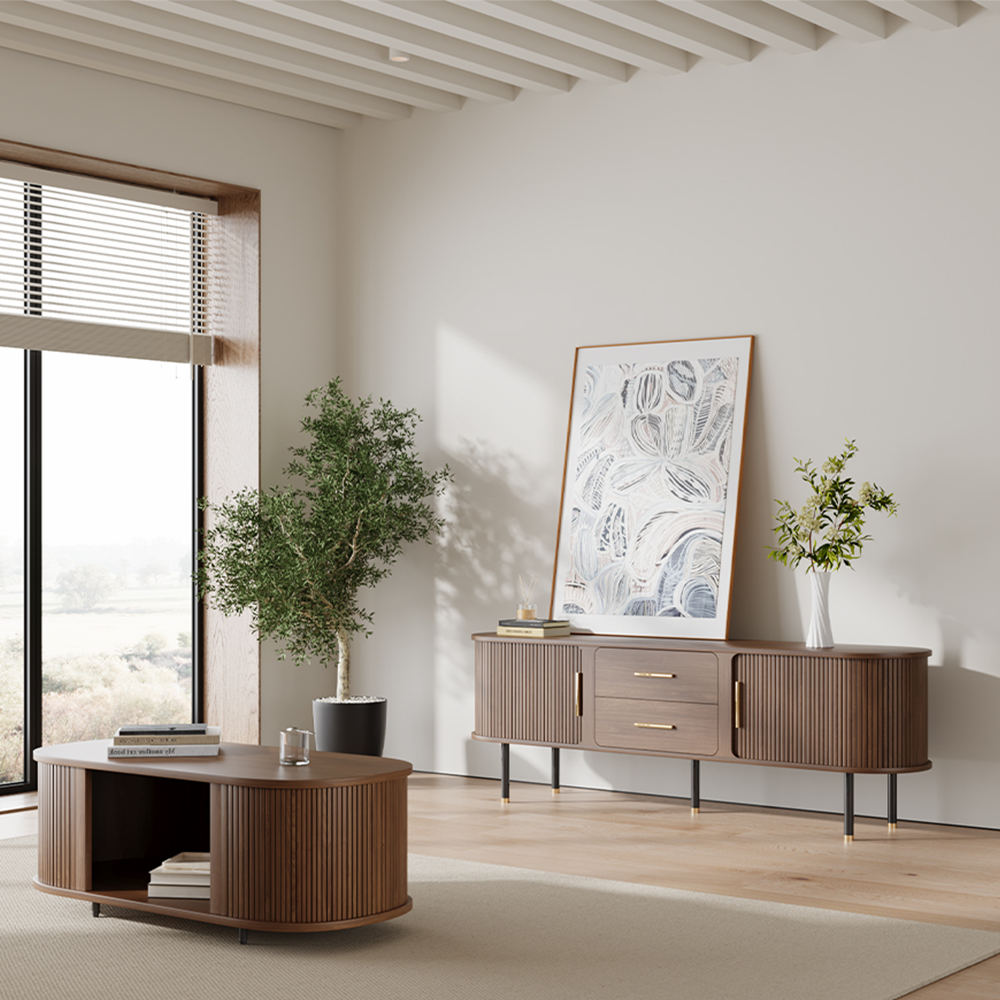 Eos Mid-Century Modern TV Stand