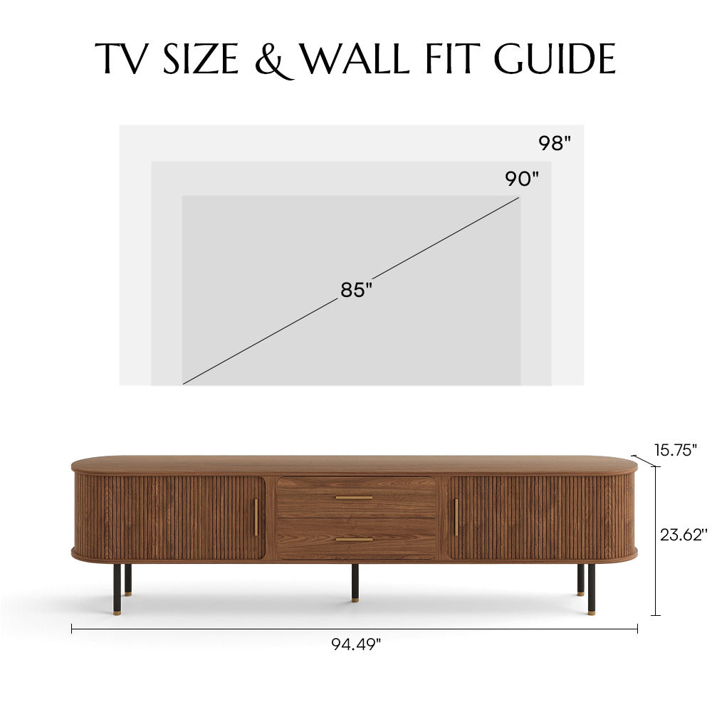 Eos Mid-Century Modern TV Stand