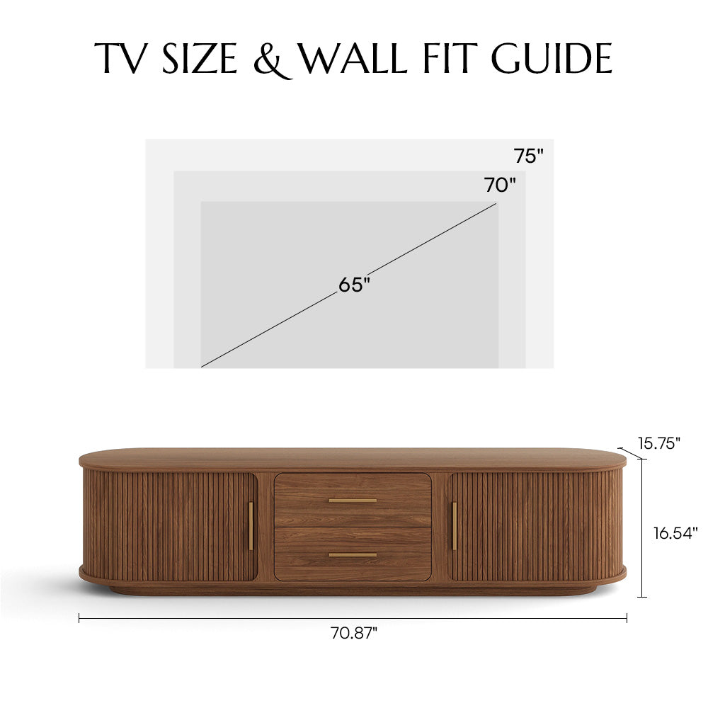 Eos Mid-Century Modern TV Stand