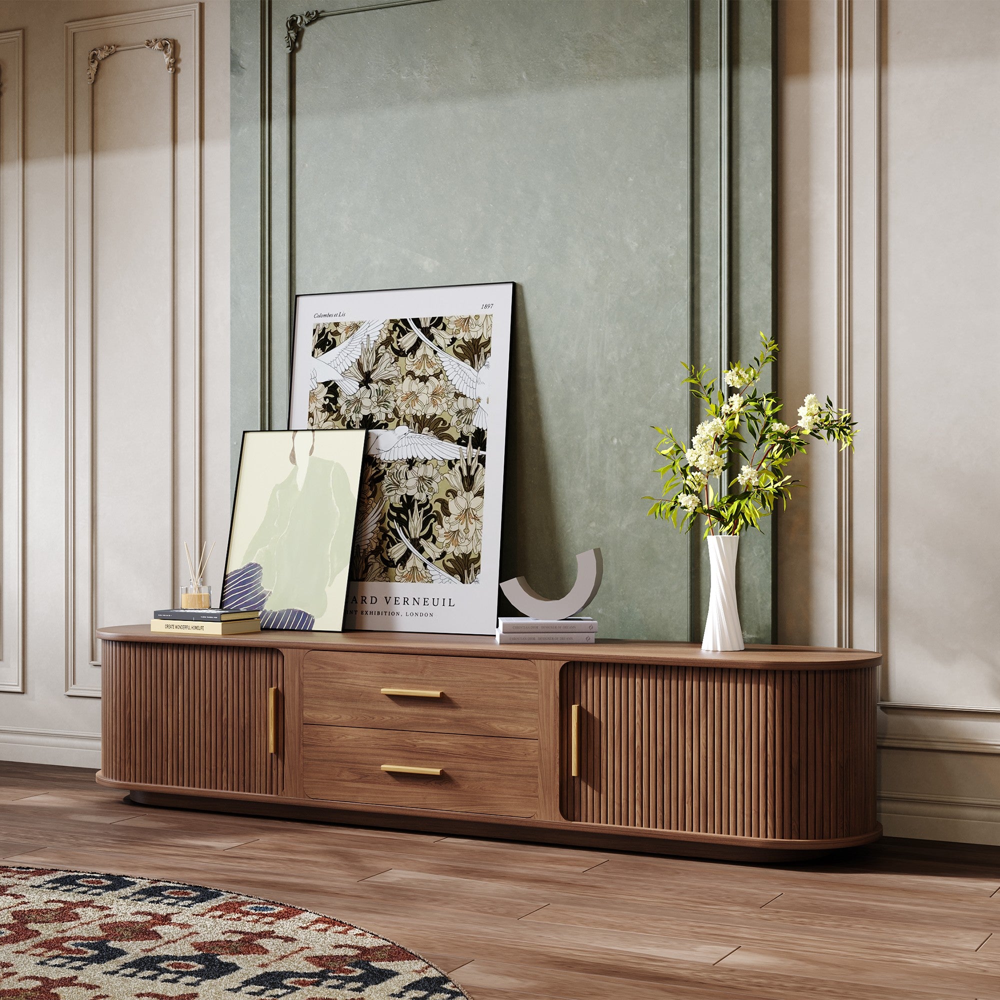 Eos Mid-Century Modern TV Stand
