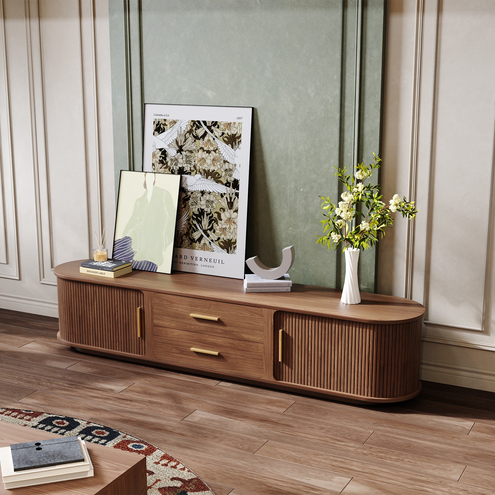 Eos Mid-Century Modern TV Stand