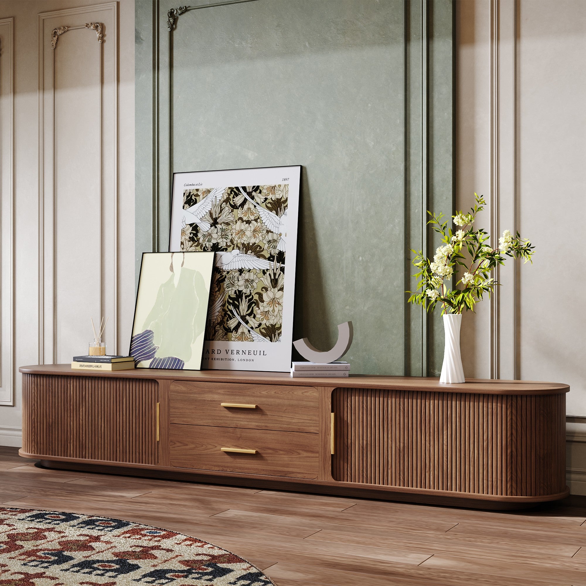 Eos Mid-Century Modern TV Stand