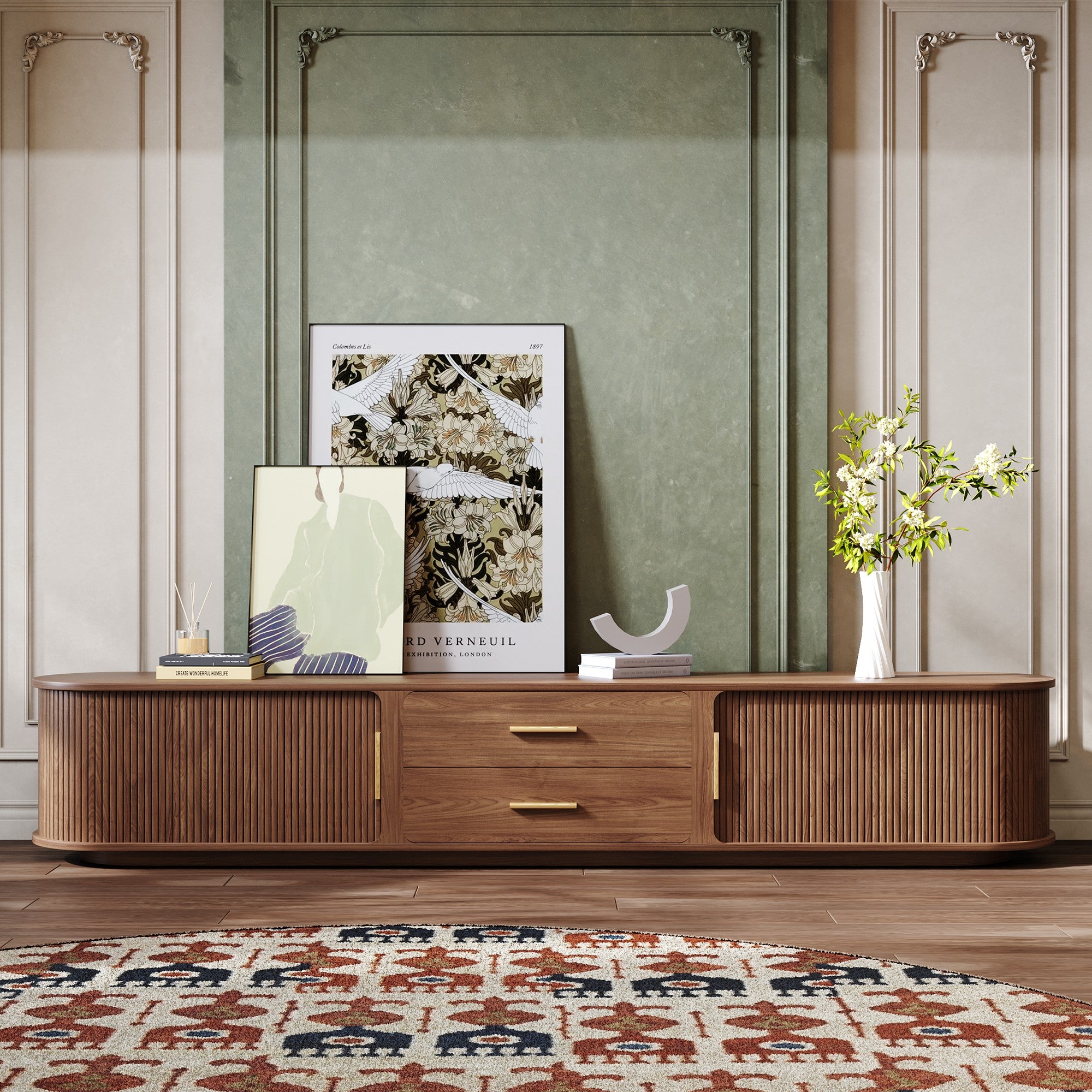 Eos Mid-Century Modern TV Stand