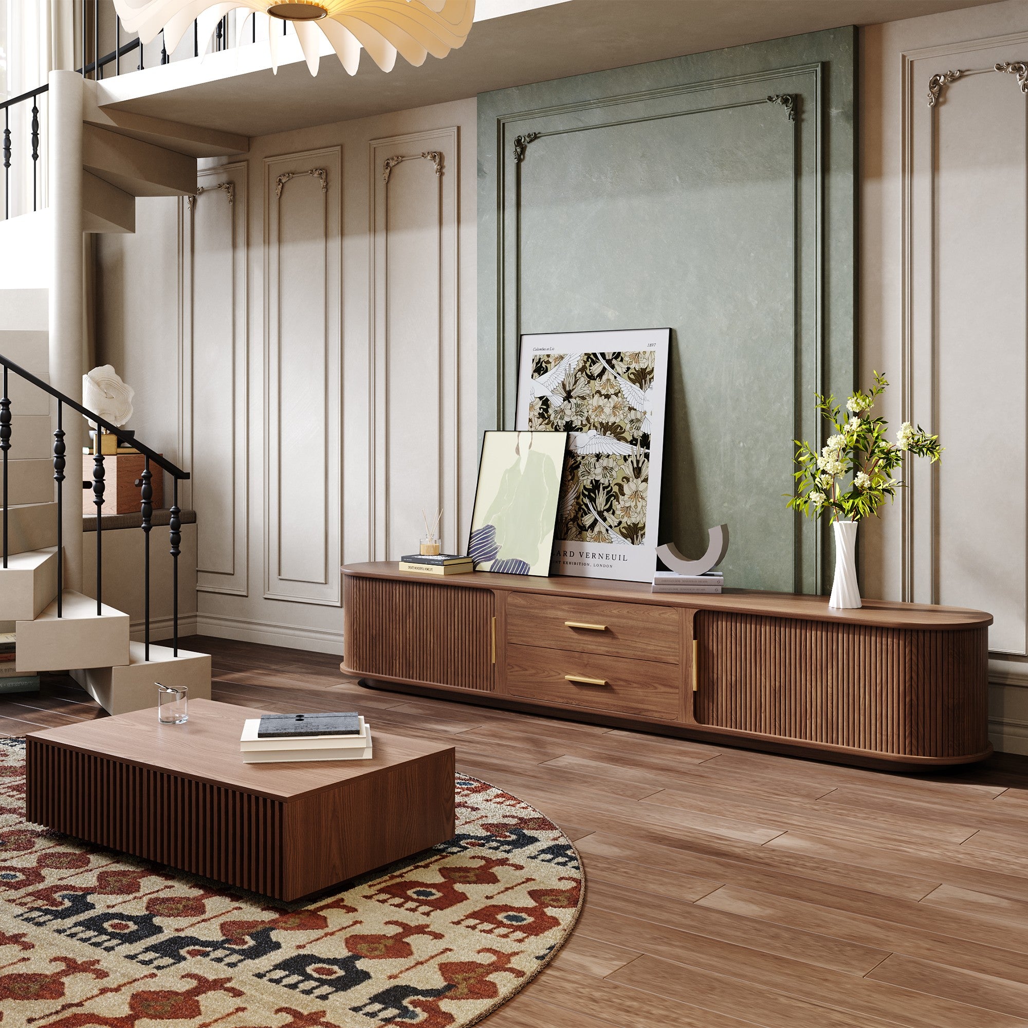 Eos Mid-Century Modern TV Stand