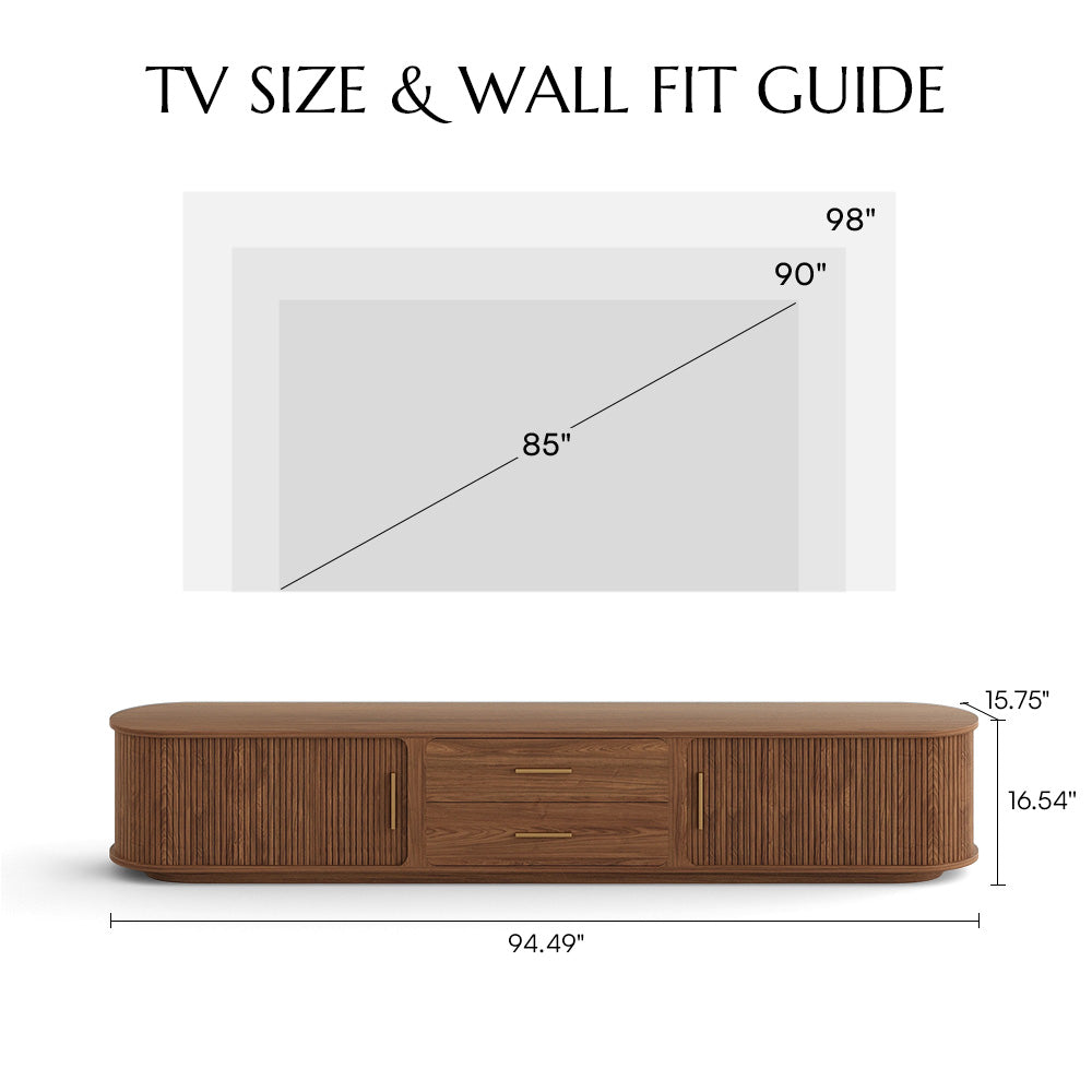 Eos Mid-Century Modern TV Stand