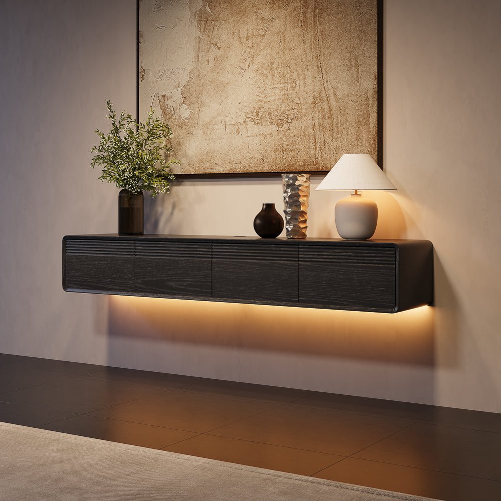 Float Mid-Century Floating TV Console