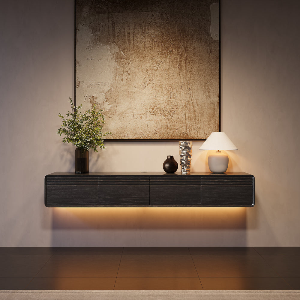 Float Mid-Century Floating TV Console