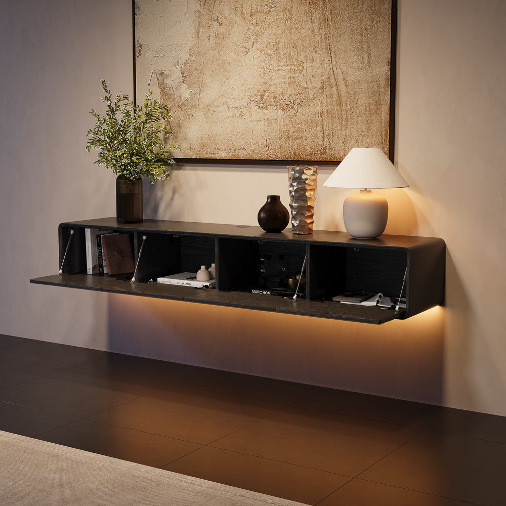 Float Mid-Century Floating TV Console