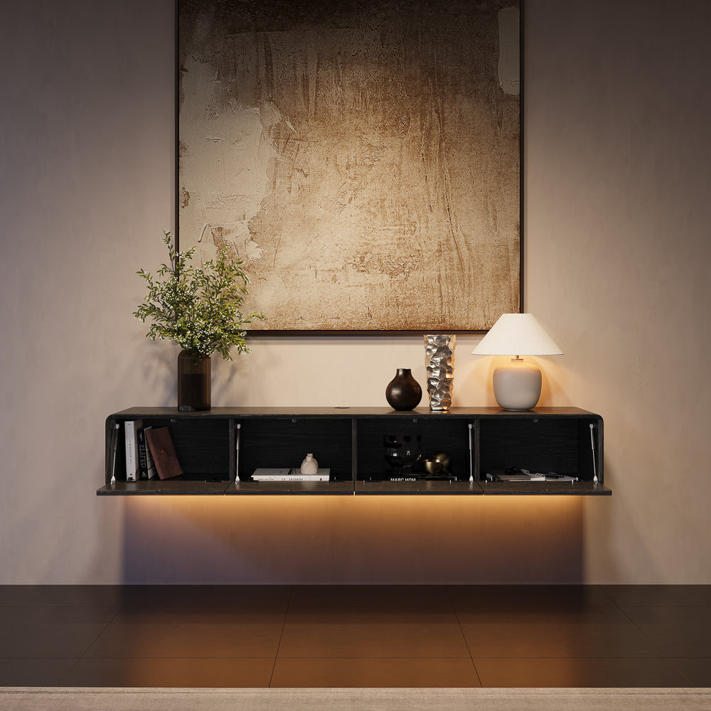 Float Mid-Century Floating TV Console