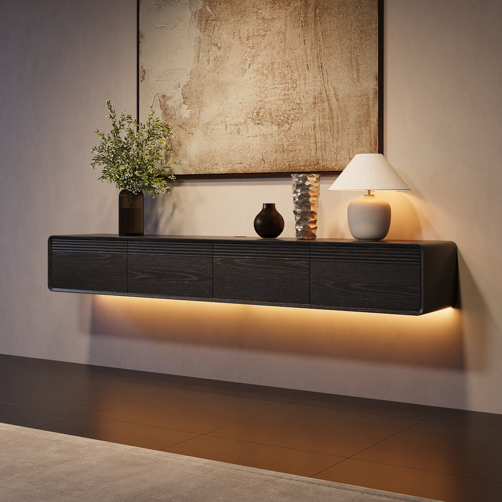 Float Mid-Century Floating TV Console
