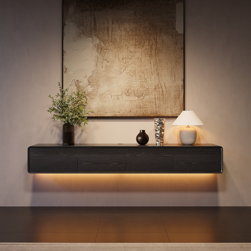 Float Mid-Century Floating TV Console
