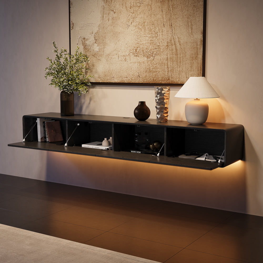 Float Mid-Century Floating TV Console