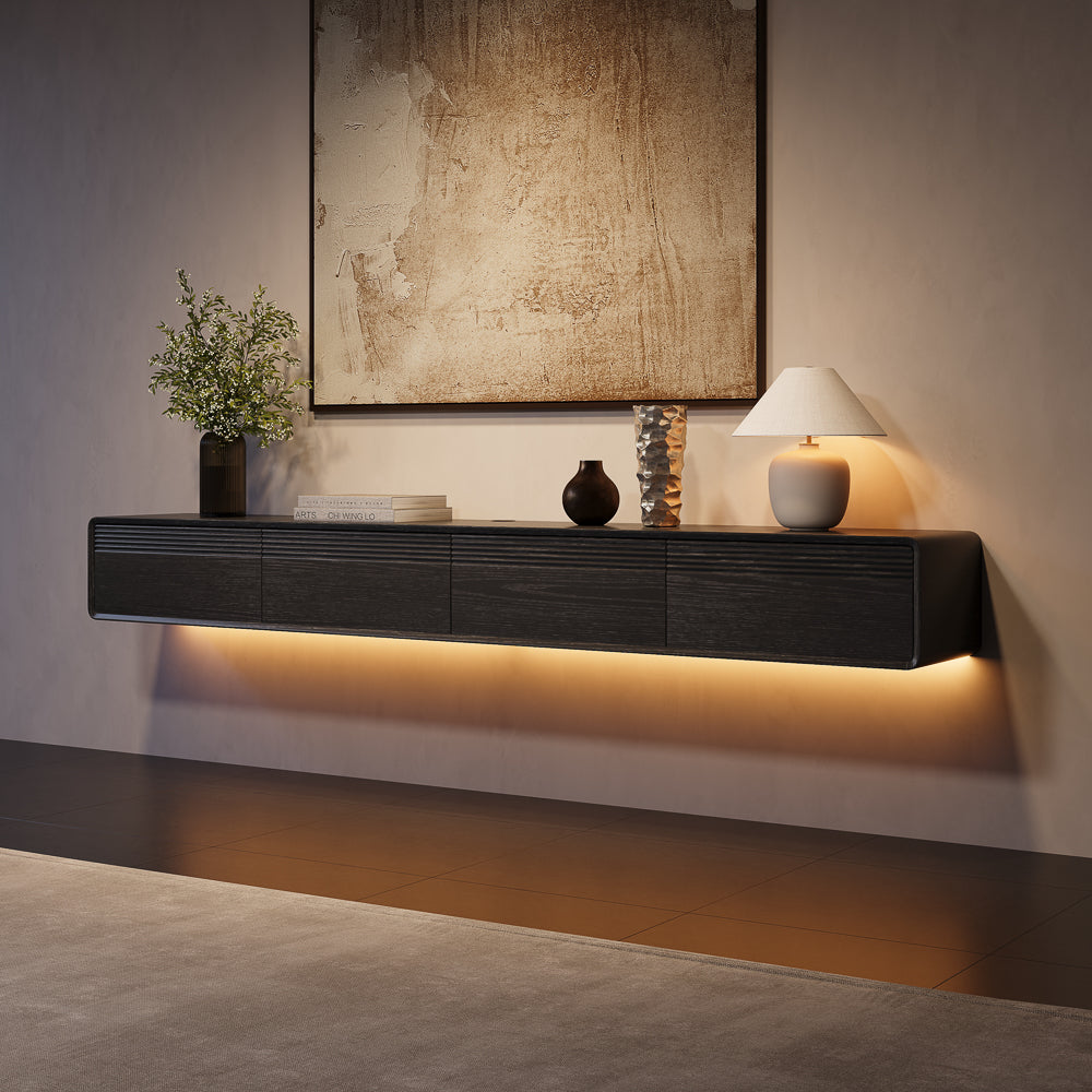 Float Mid-Century Floating TV Console