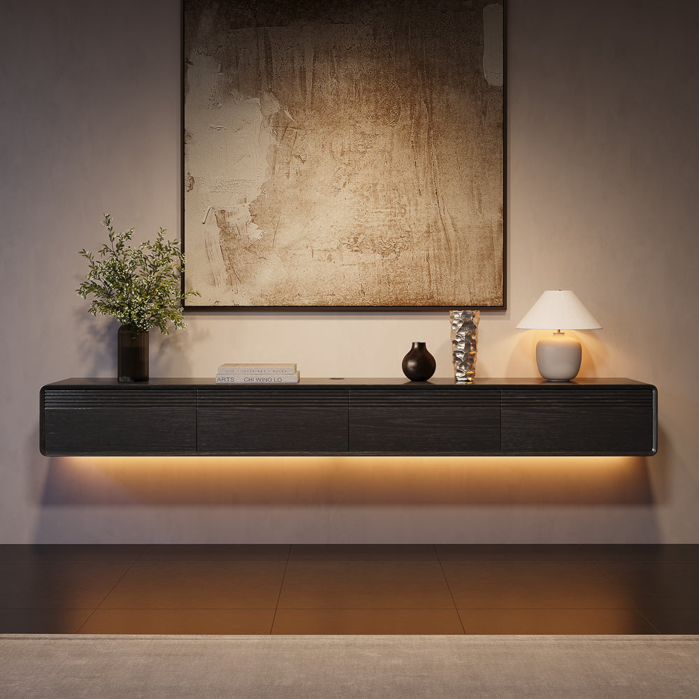 Float Mid-Century Floating TV Console