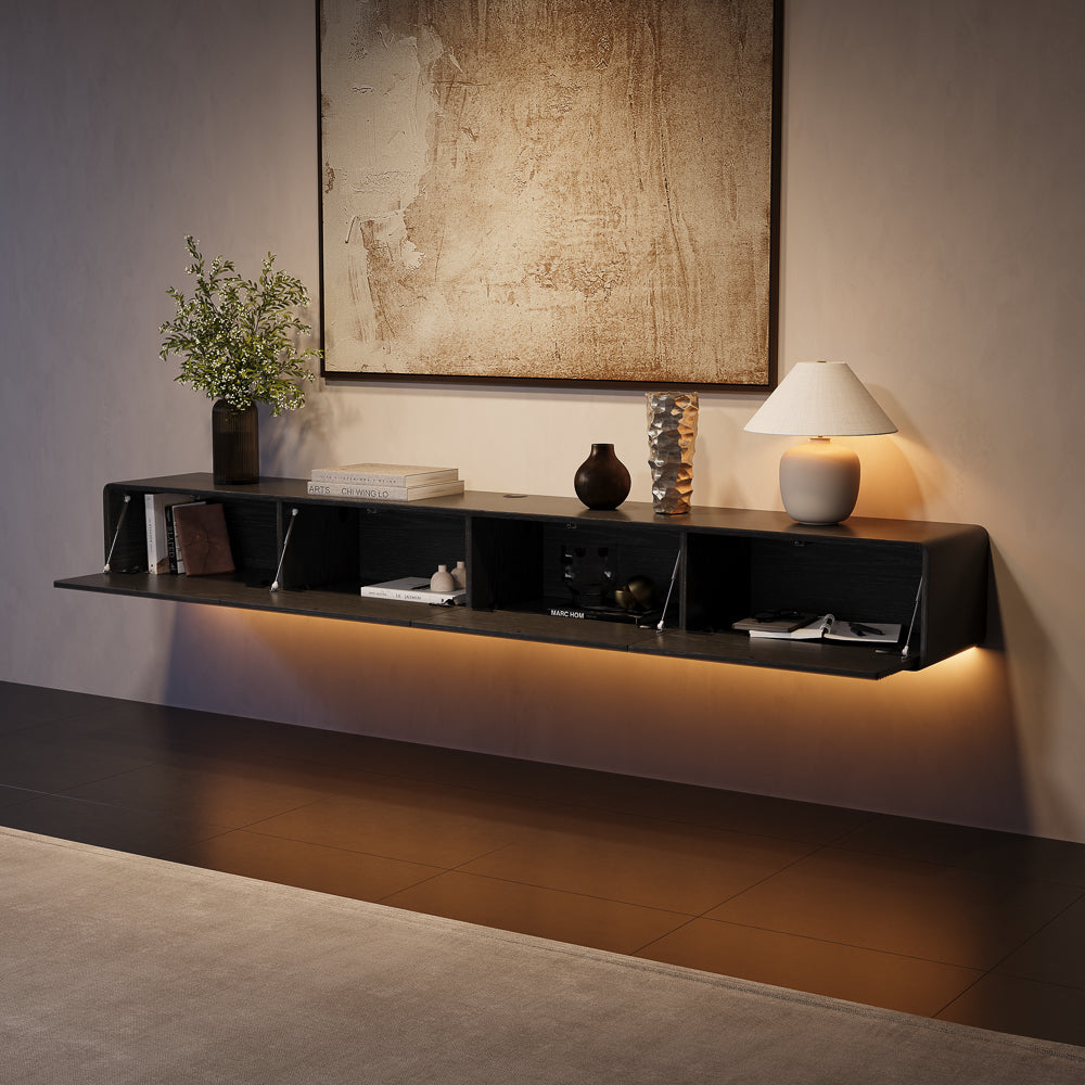 Float Mid-Century Floating TV Console