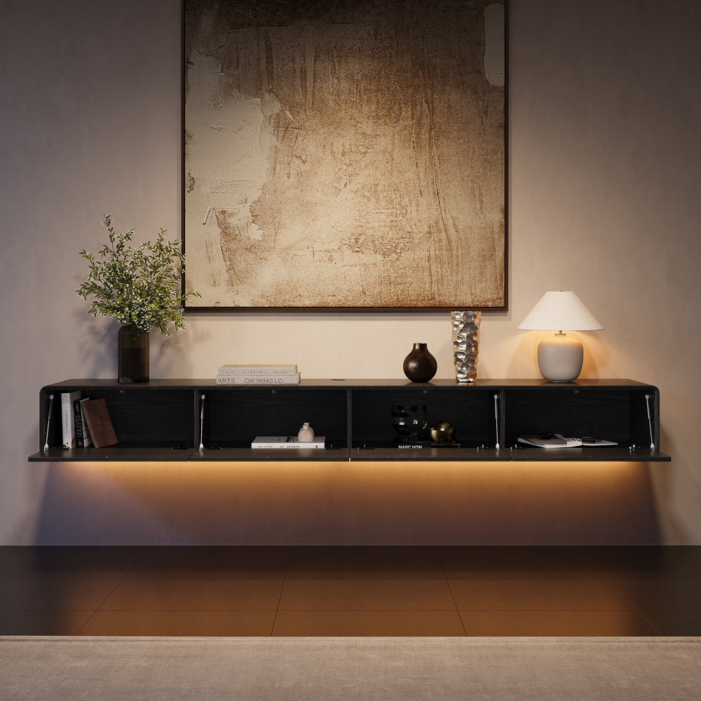 Float Mid-Century Floating TV Console
