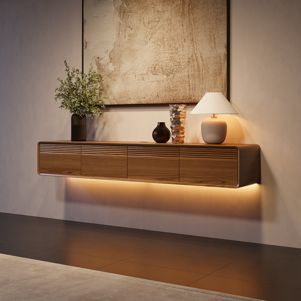 Float Mid-Century Floating TV Console